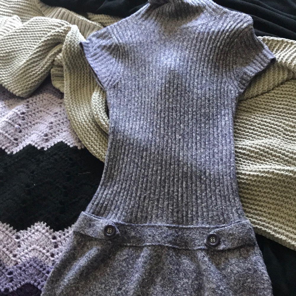 Lavender sweater dress